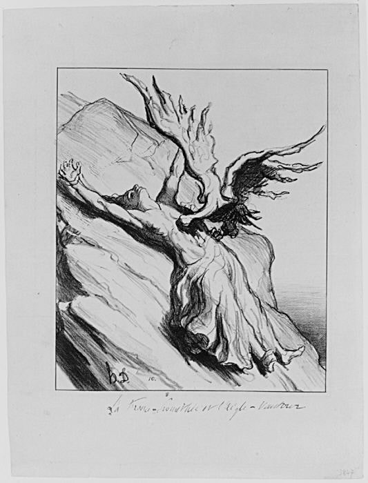 France, Prometheus and the Vulture, from 'News of the day,' published in Le Charivari, February 13, 1871