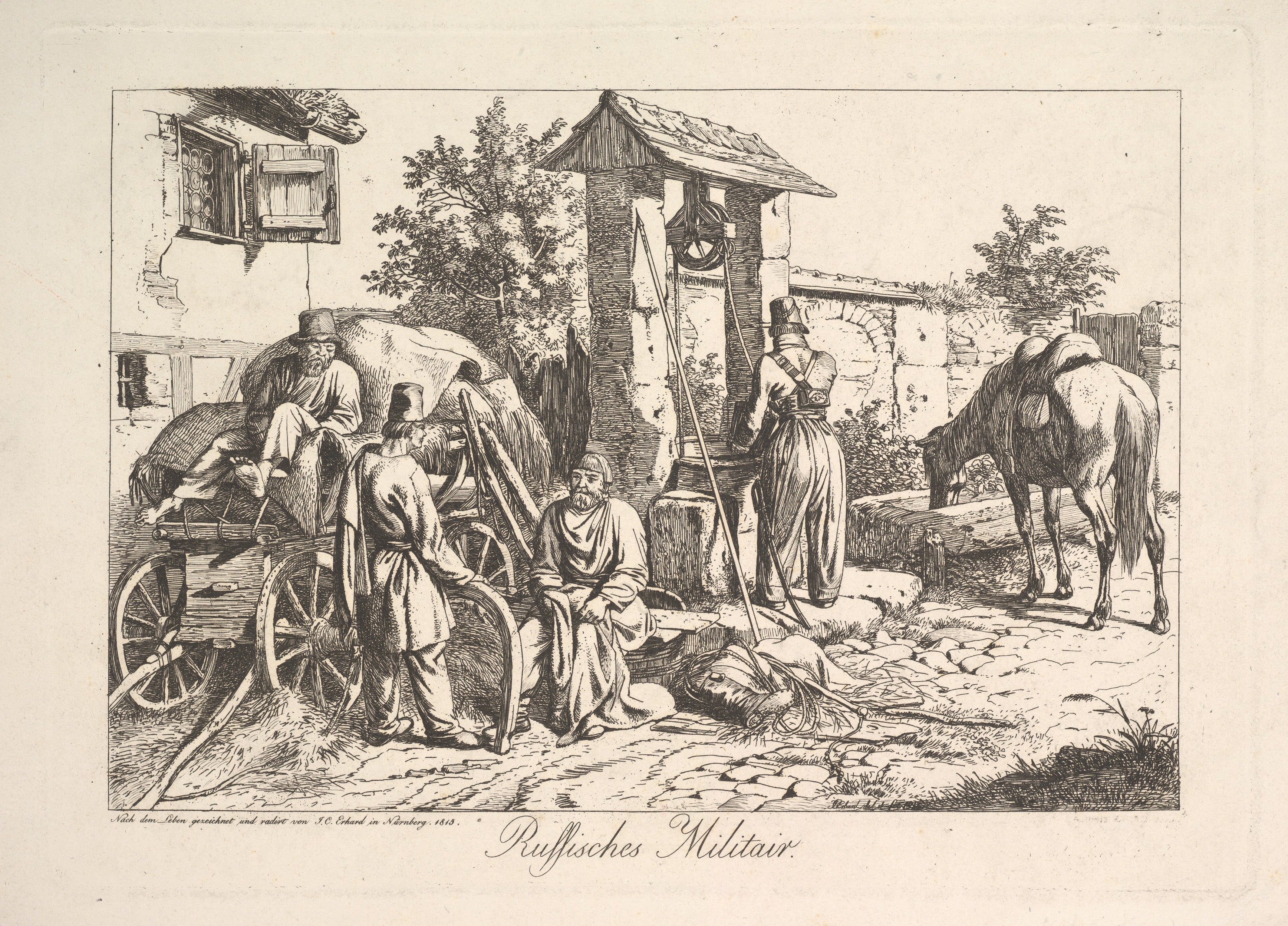Cossack at the Well