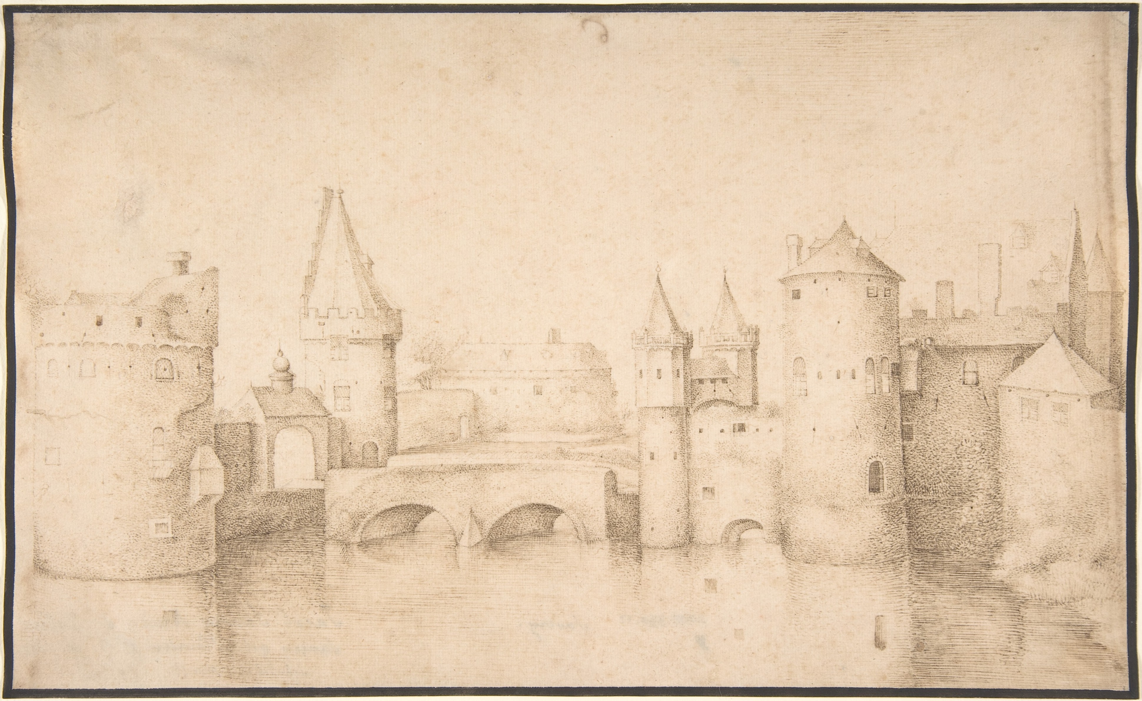 Walls, Towers, and Gates of Amsterdam