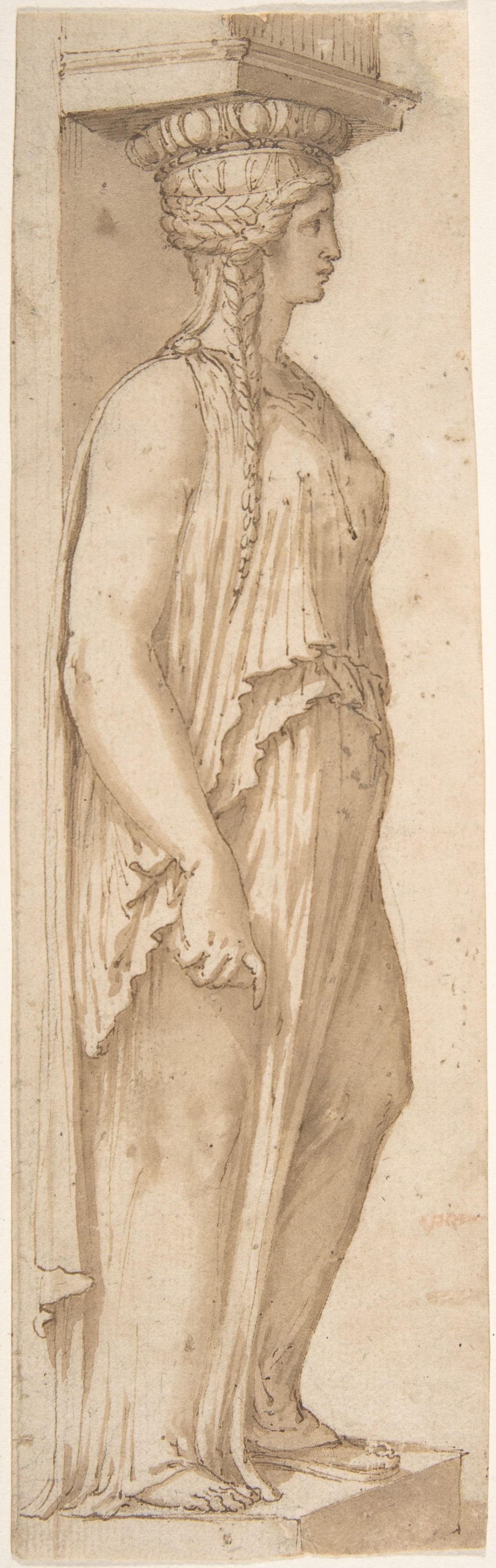 Caryatid Facing Right