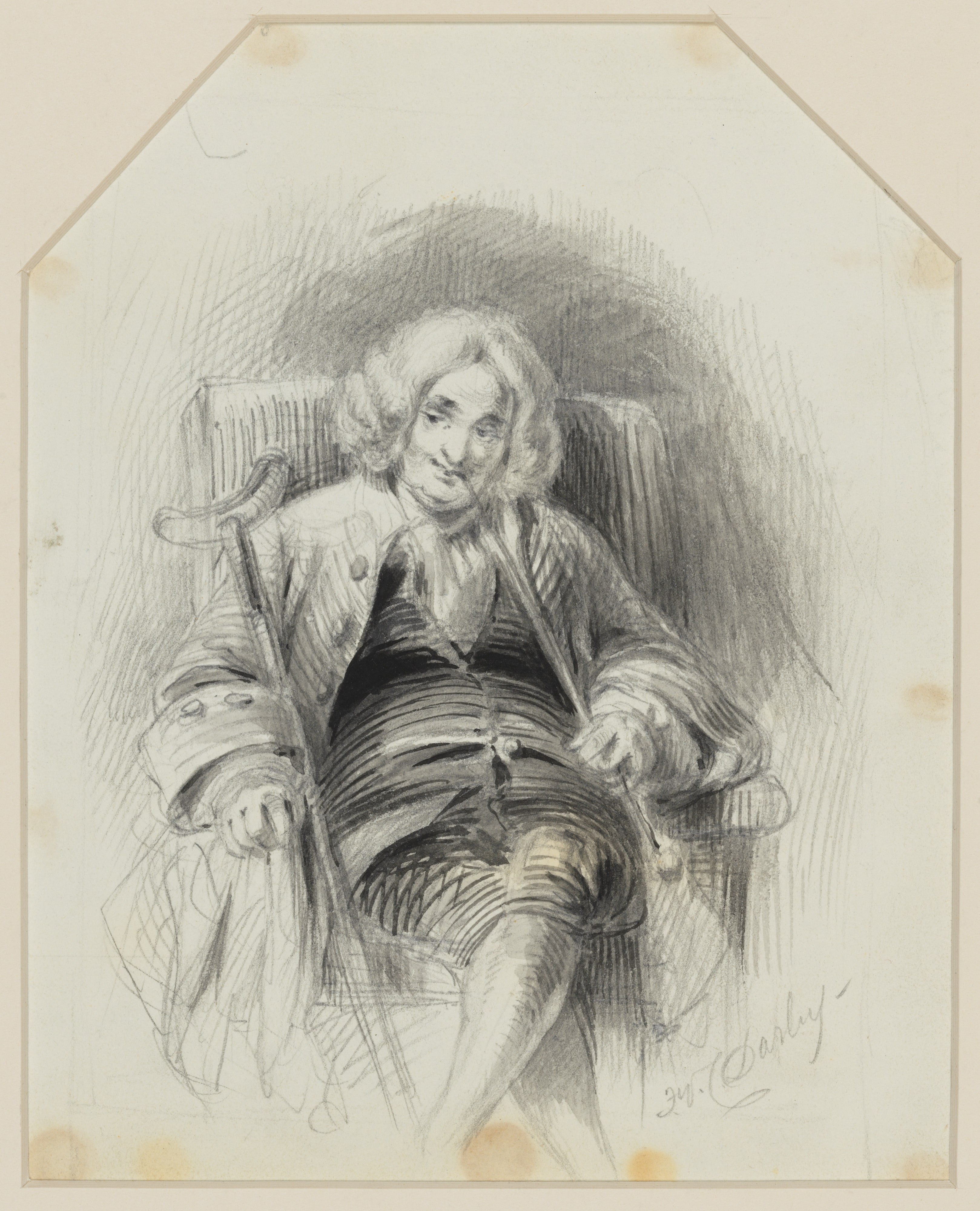 Uncle Toby (from Laurence Sterne's "Tristram Shandy")