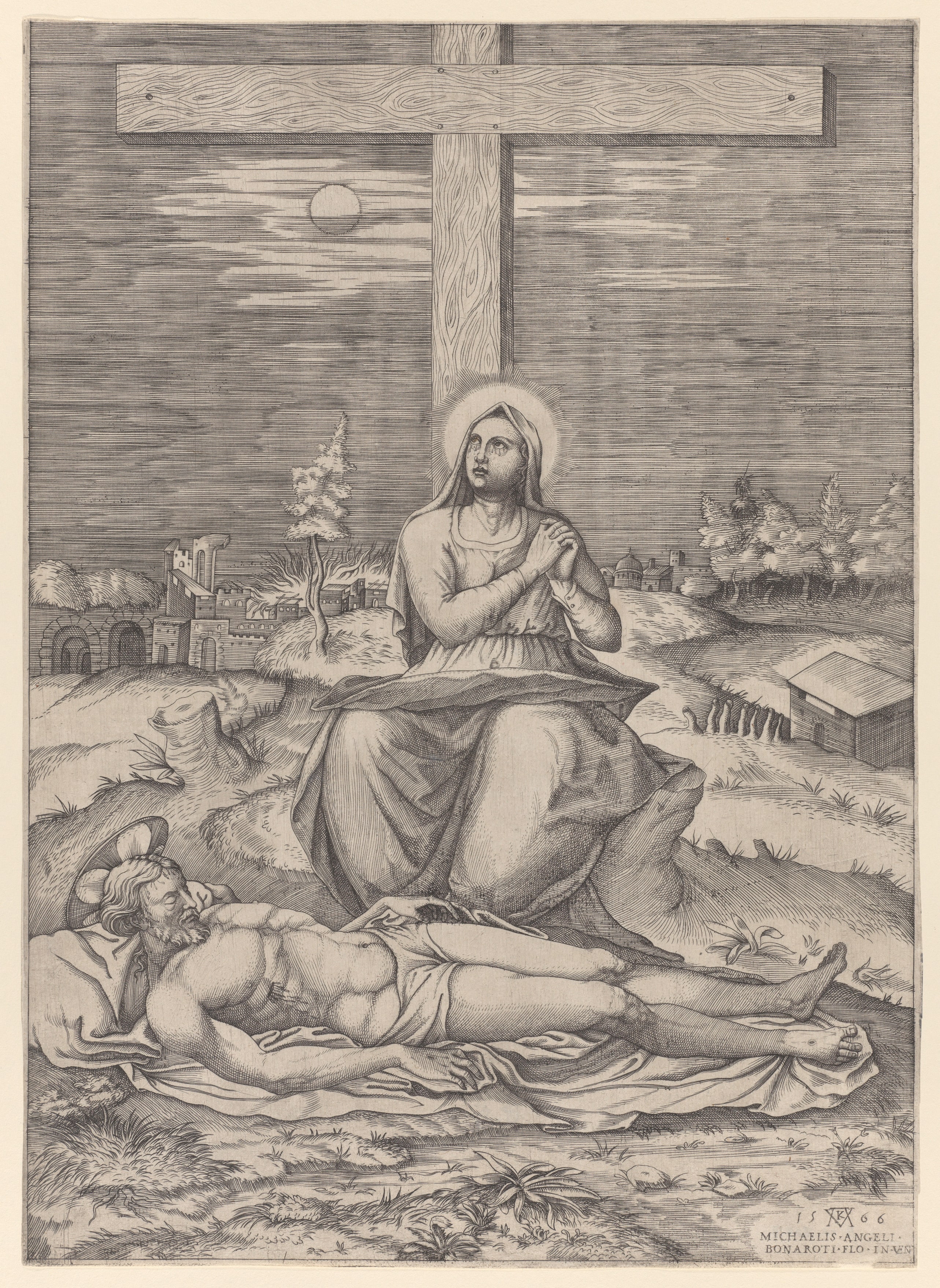 The Lamentation of the Virgin Beneath the Cross
