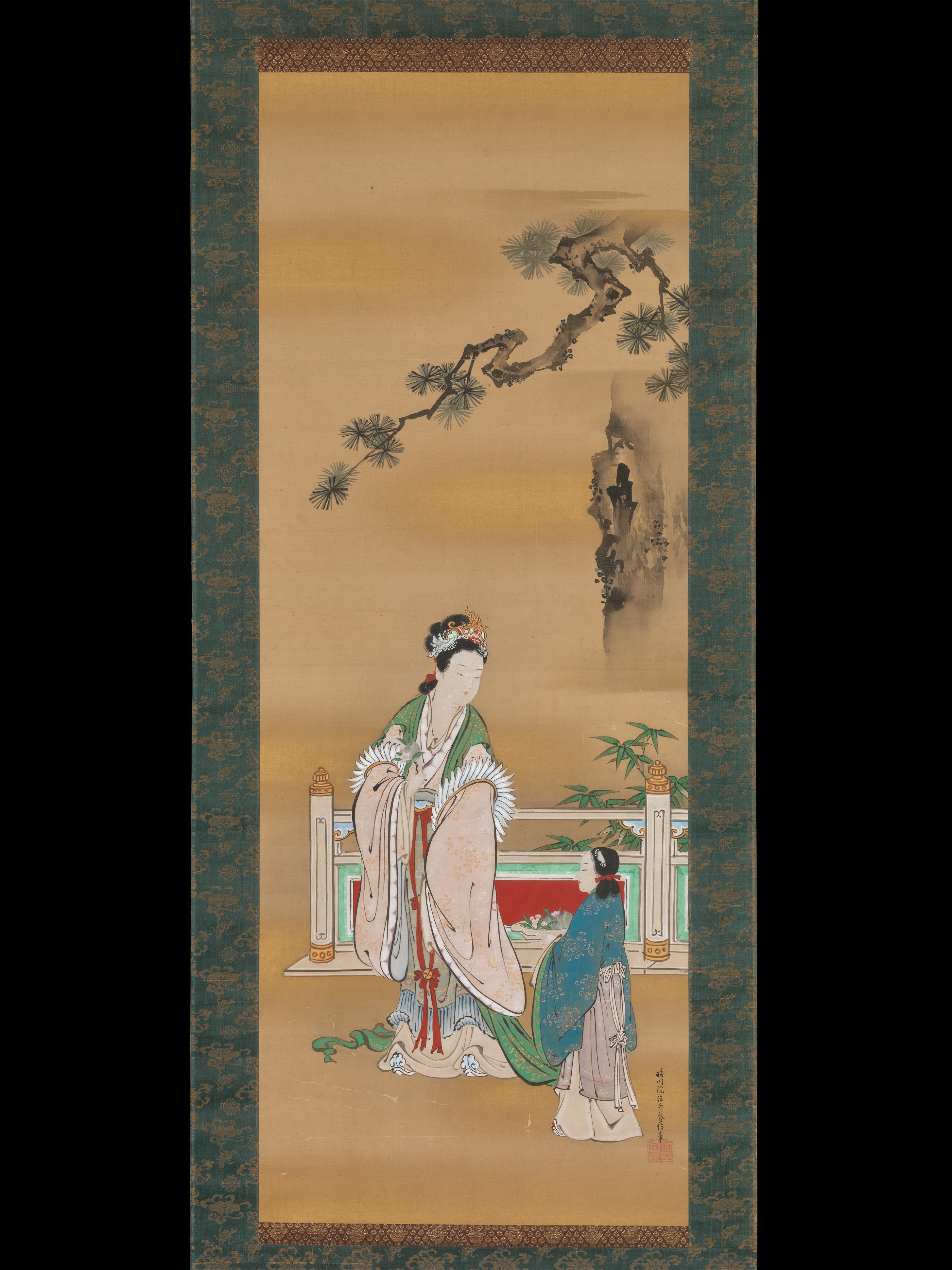 西王母図|Queen Mother of the West