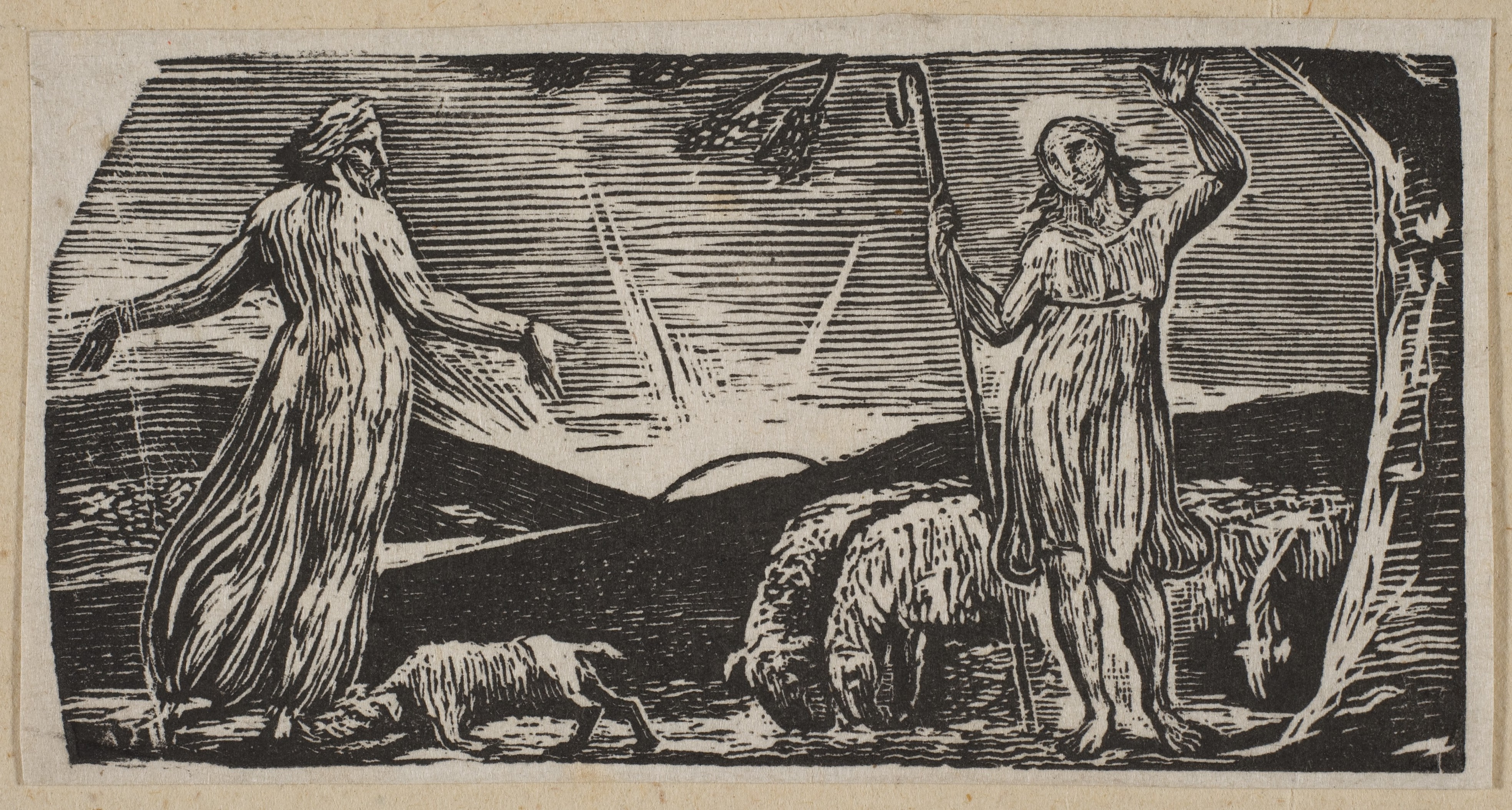 Thenot Remonstrates With Colinet, from Thornton's "Pastorals of Virgil"