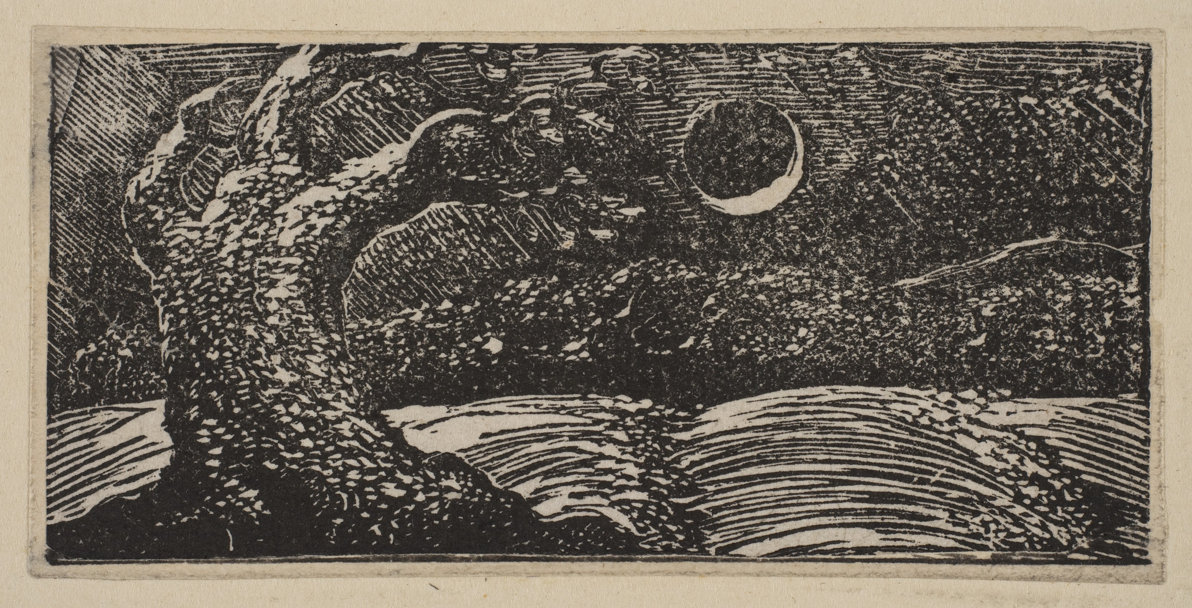 Blasted Trees and Flattened Crops, from Thornton's "Pastorals of Virgil"