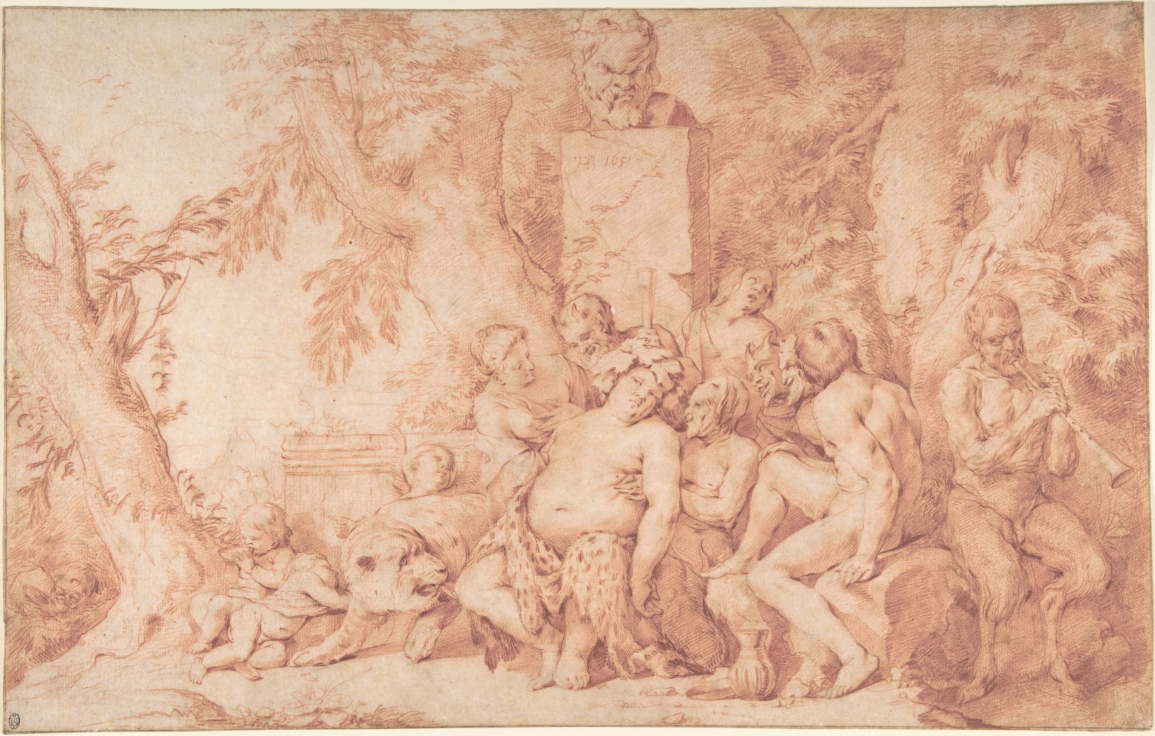 Bacchanalian Scene