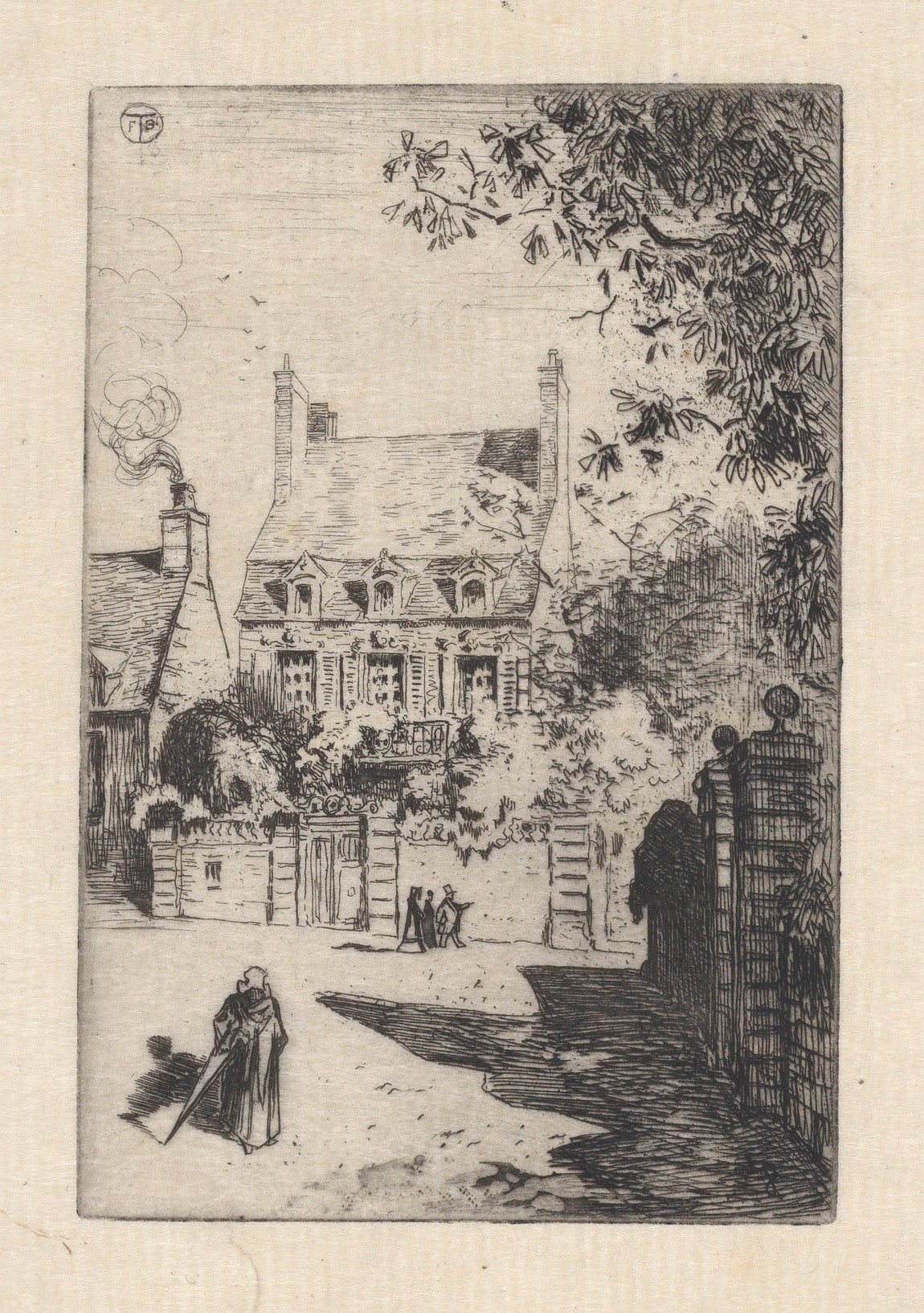 In the Provinces -- The House of Orléans (Valognes)