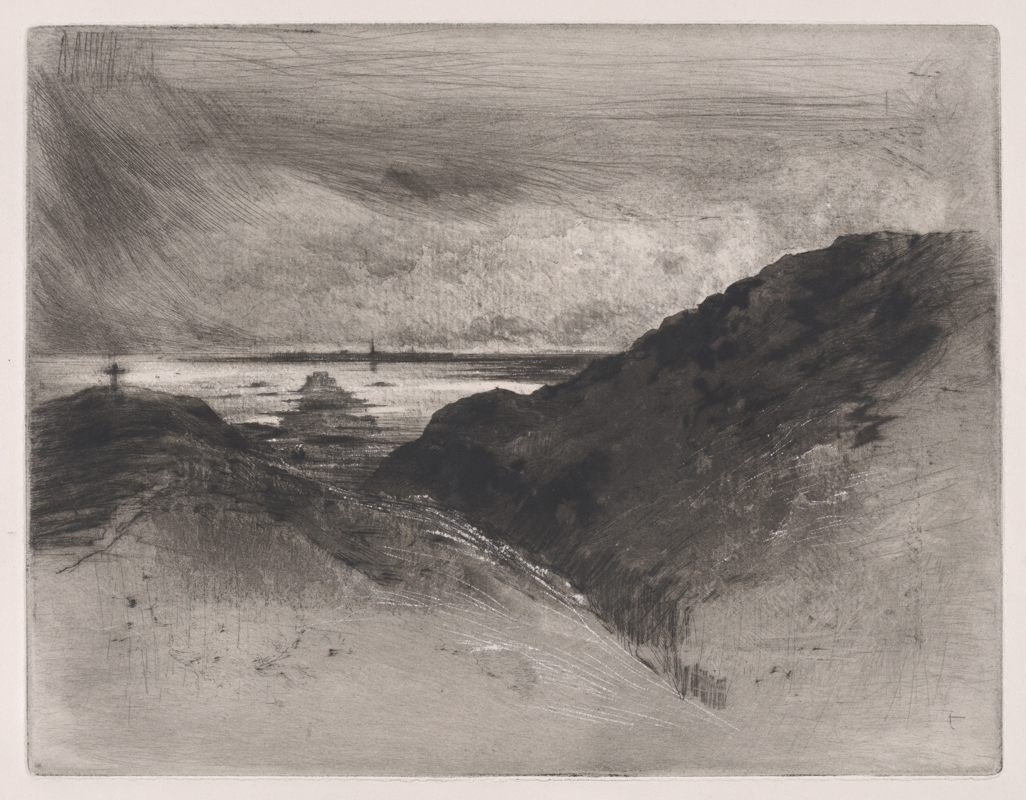 The Cliff  - Bay of Saint-Malo