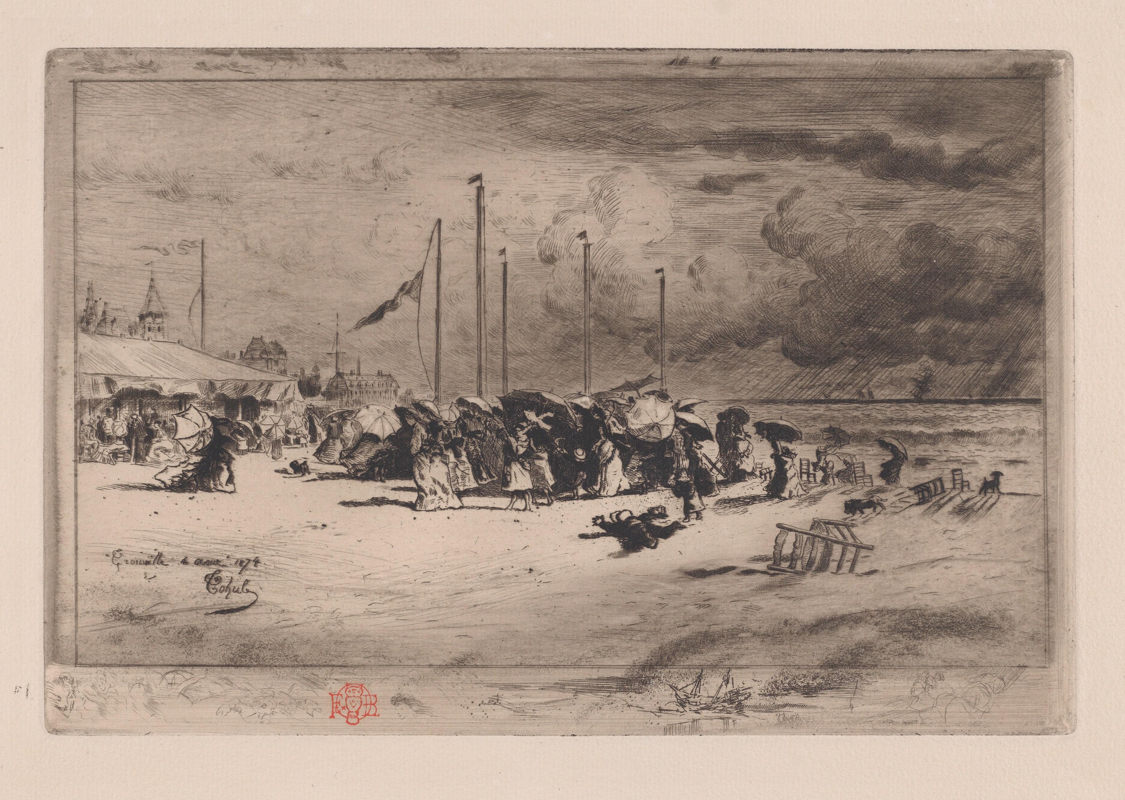 A Squall at Trouville