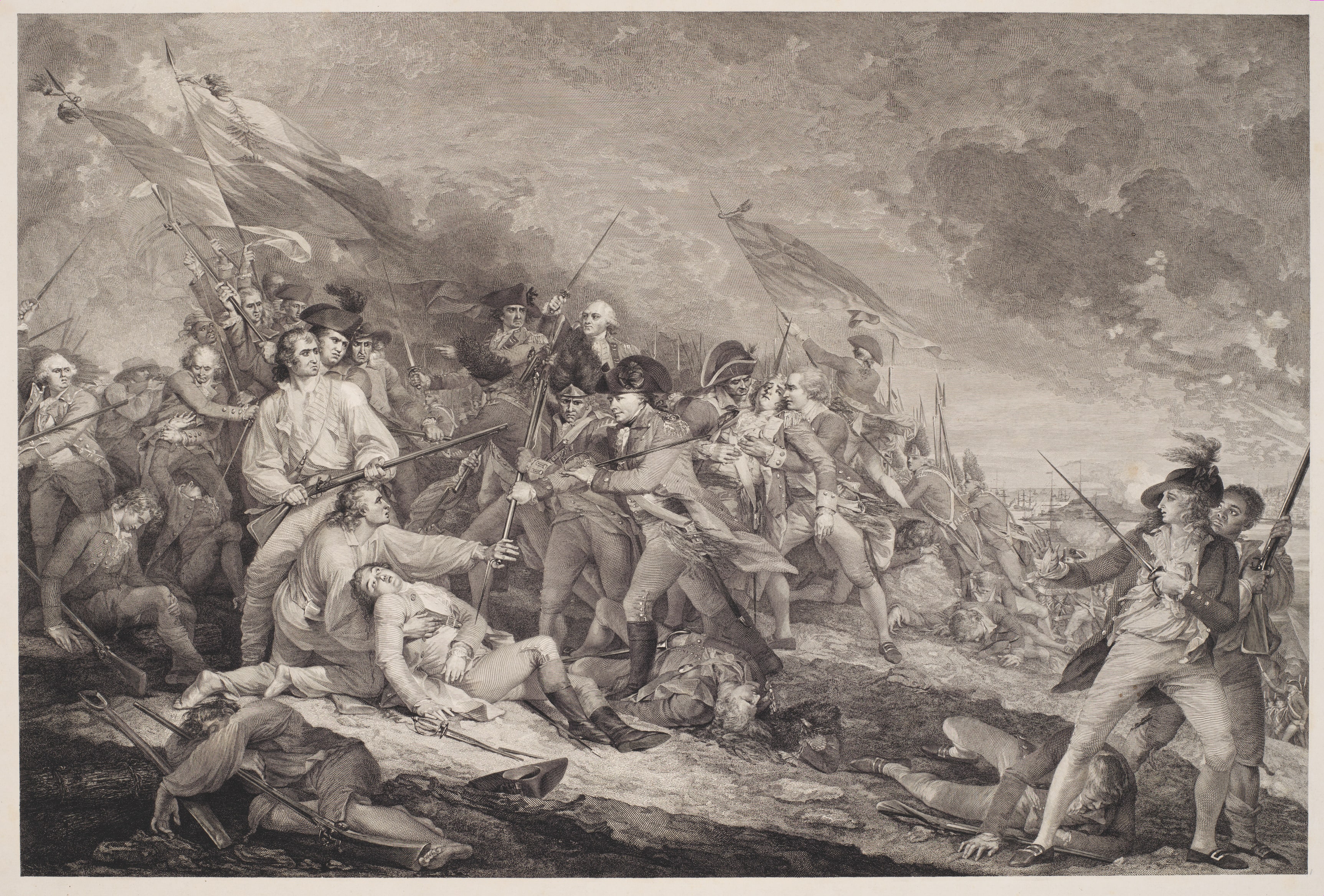 The Battle of Bunker's Hill (June 17, 1775)