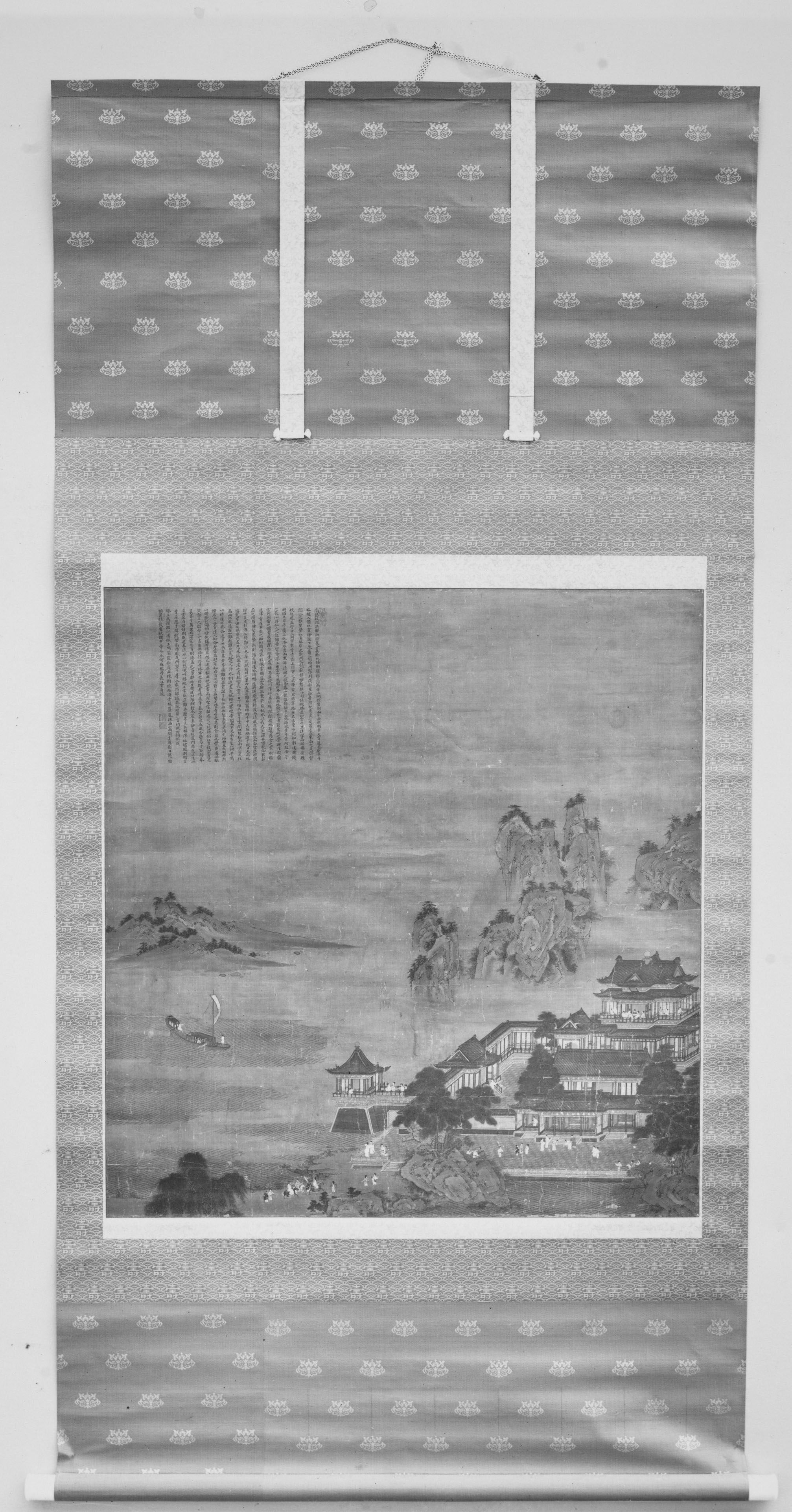 明　佚名　傳仇英　唐宫圖　軸|A Tang Palace
