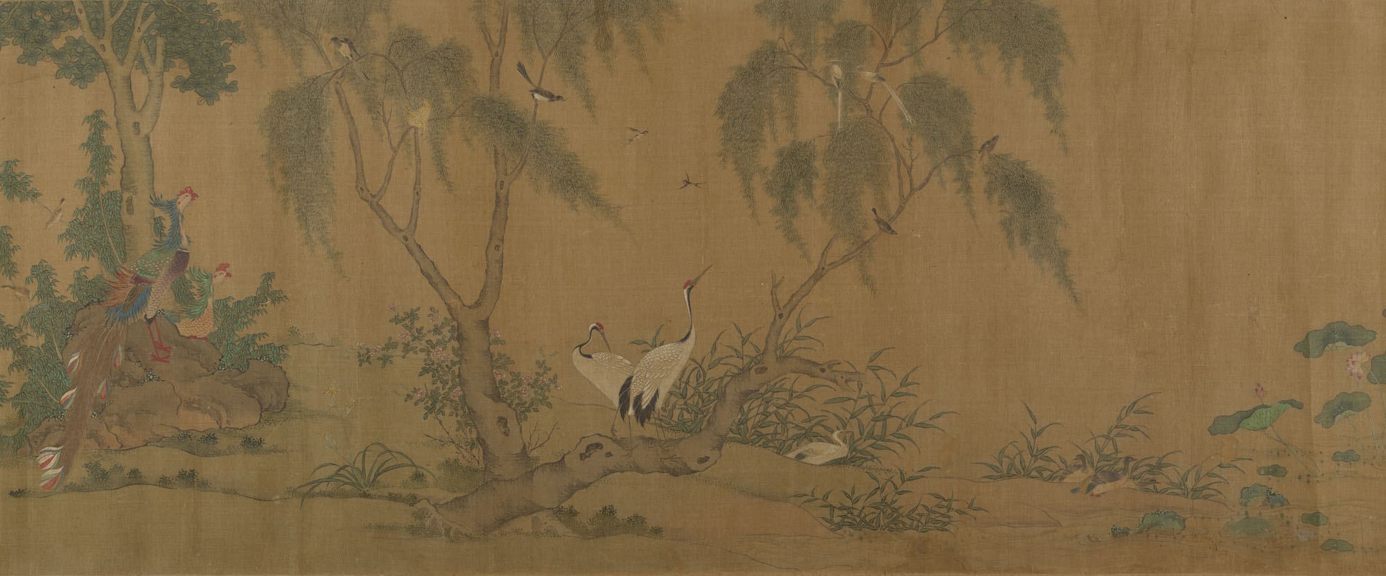 明/清　佚名　林椿(僞款)　百鳥圖　卷|The Hundred Birds