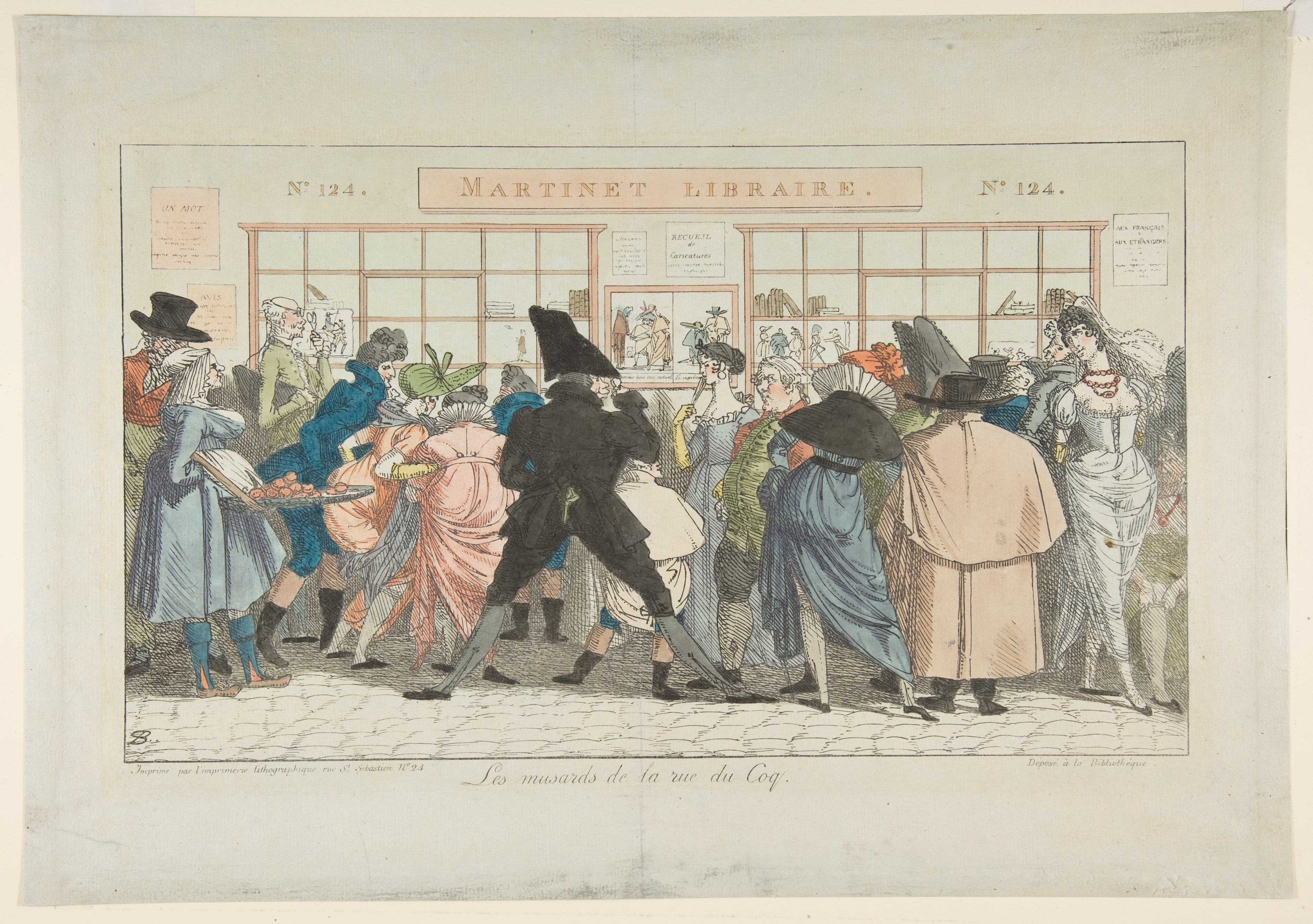 Les Musards de la Rue du Coq (Dawdlers of the Rue du Coq)