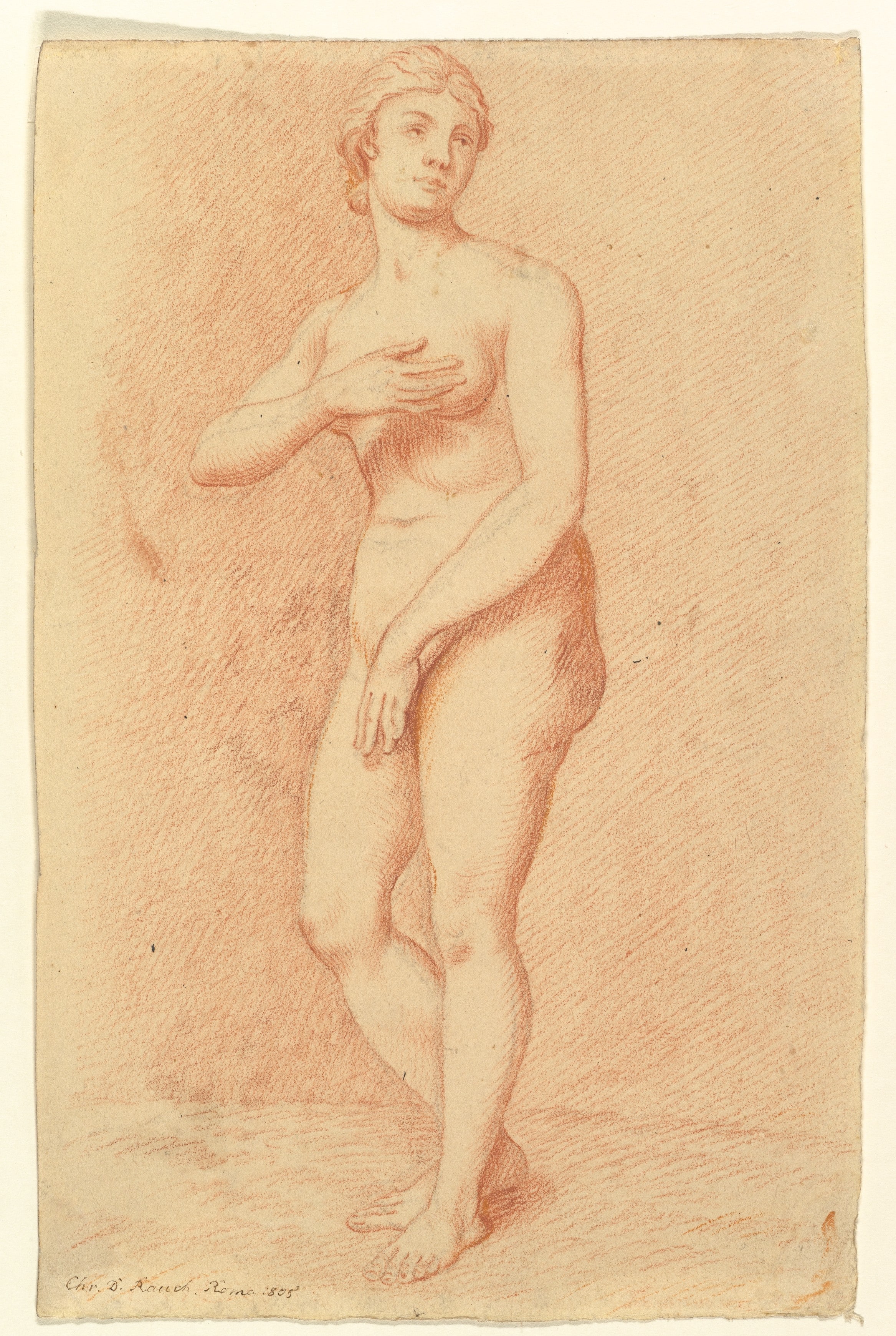 Standing Female Nude (after the Medici Venus)