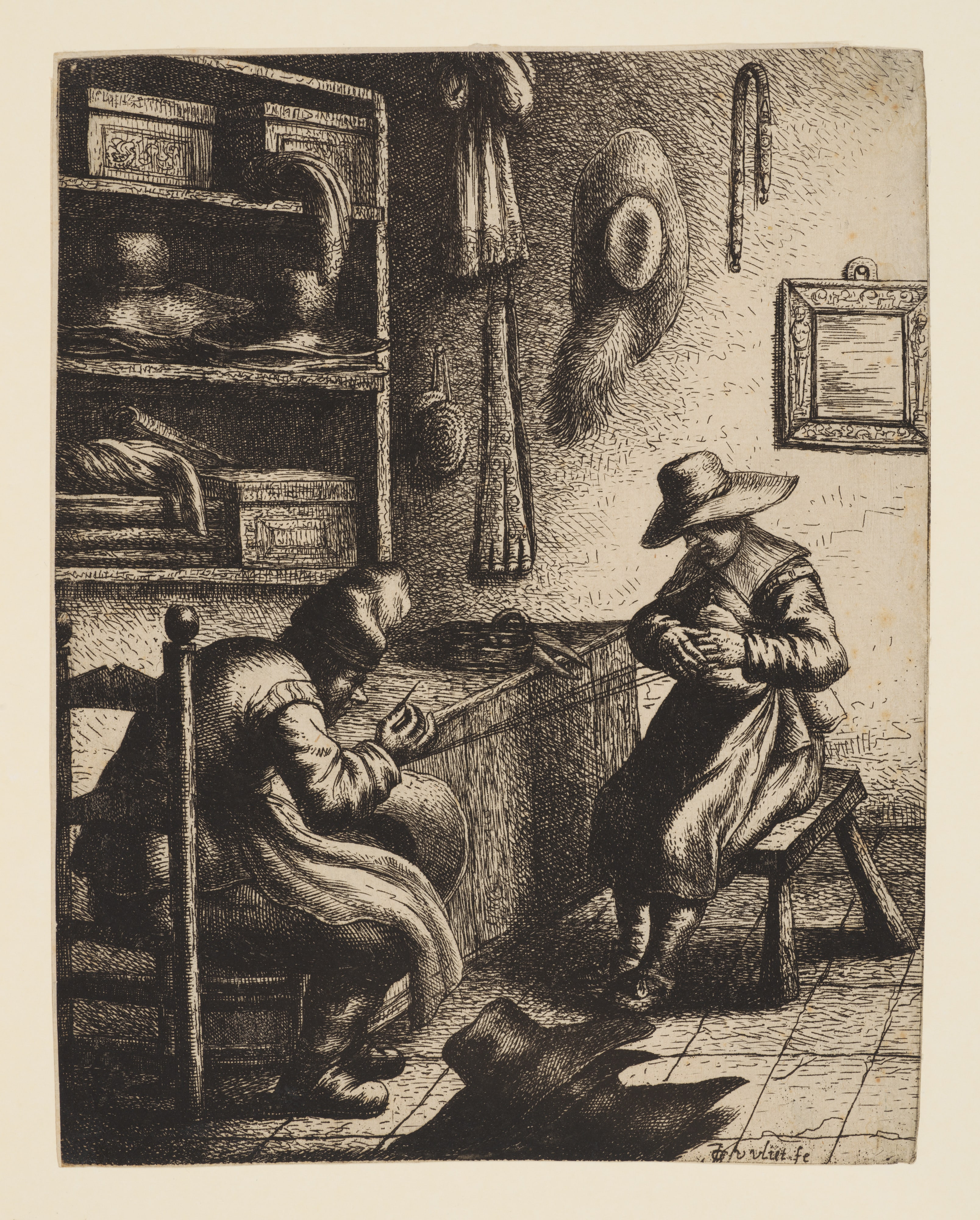 The Hatters, from Crafts and Trades