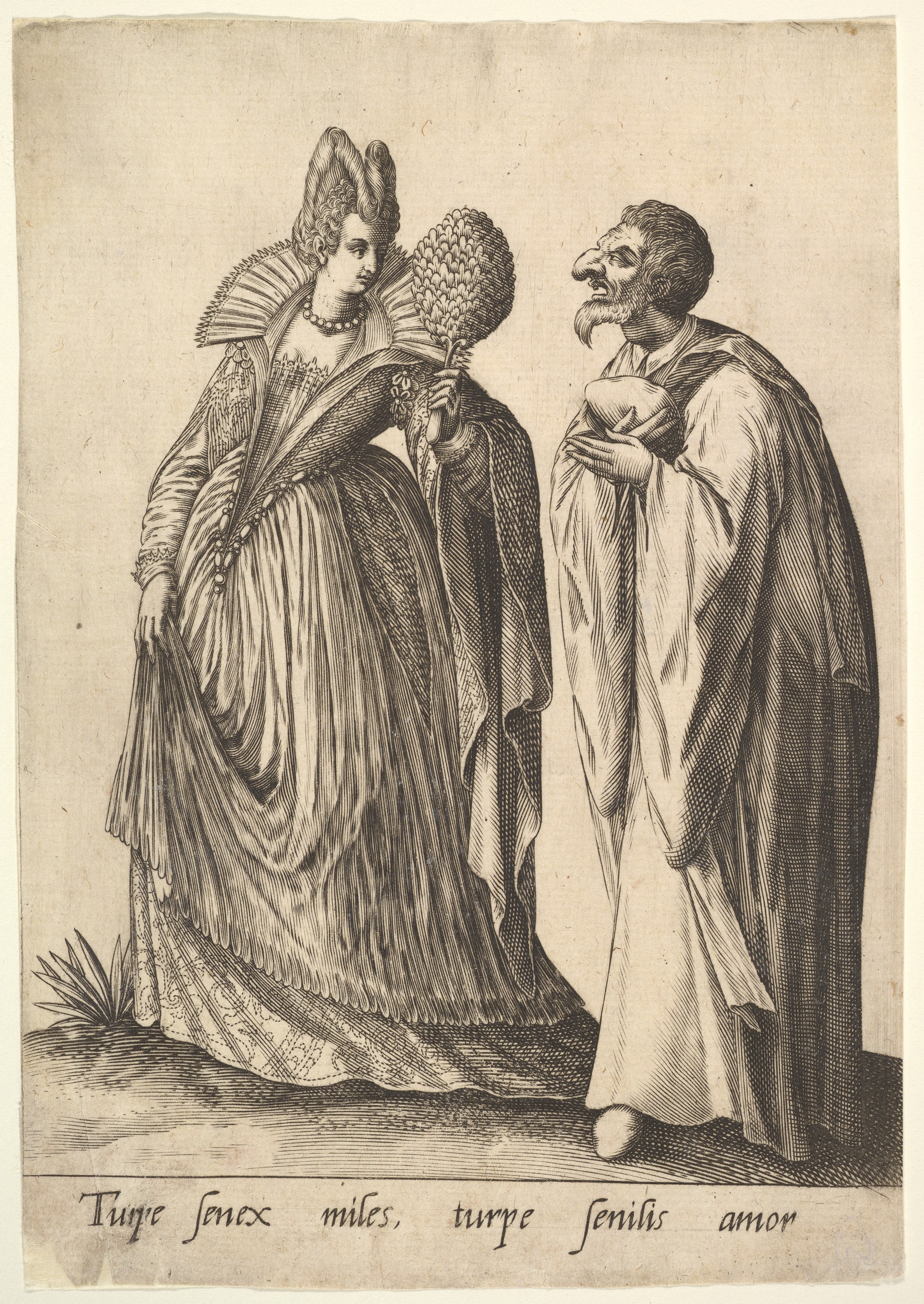 An Aged Soldier and An Aged Lover Are Sad Sights, from "Mascarades"