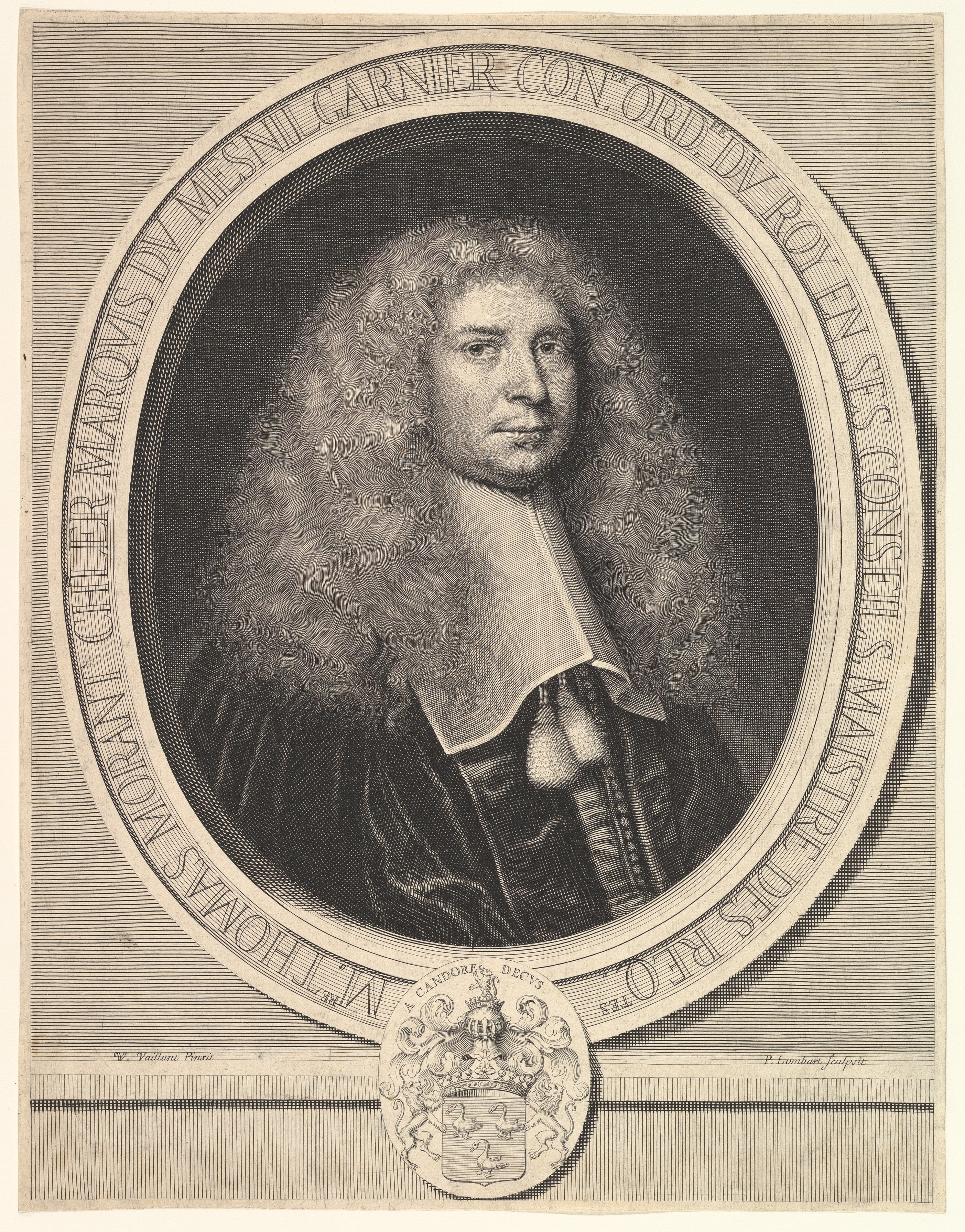 Portrait of the Marquis du Mesnilgarnier