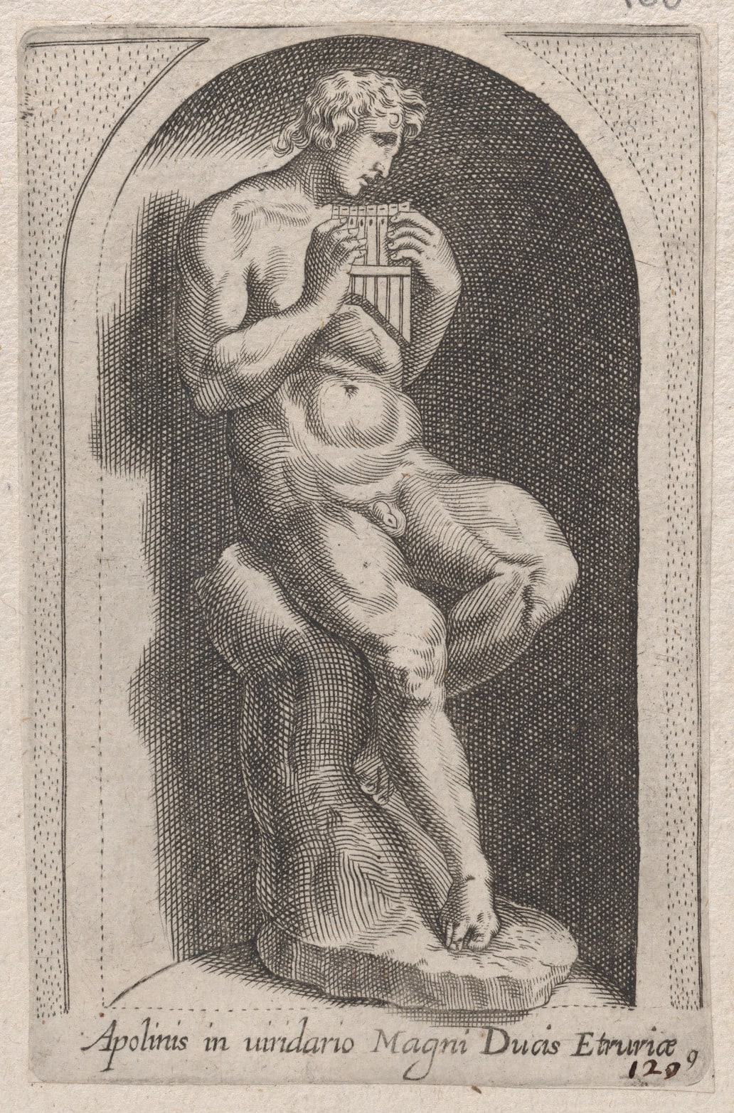 Speculum Romanae Magnificentiae: Apolinis (Apolinis in uiridario Magni Ducis Etruriae)