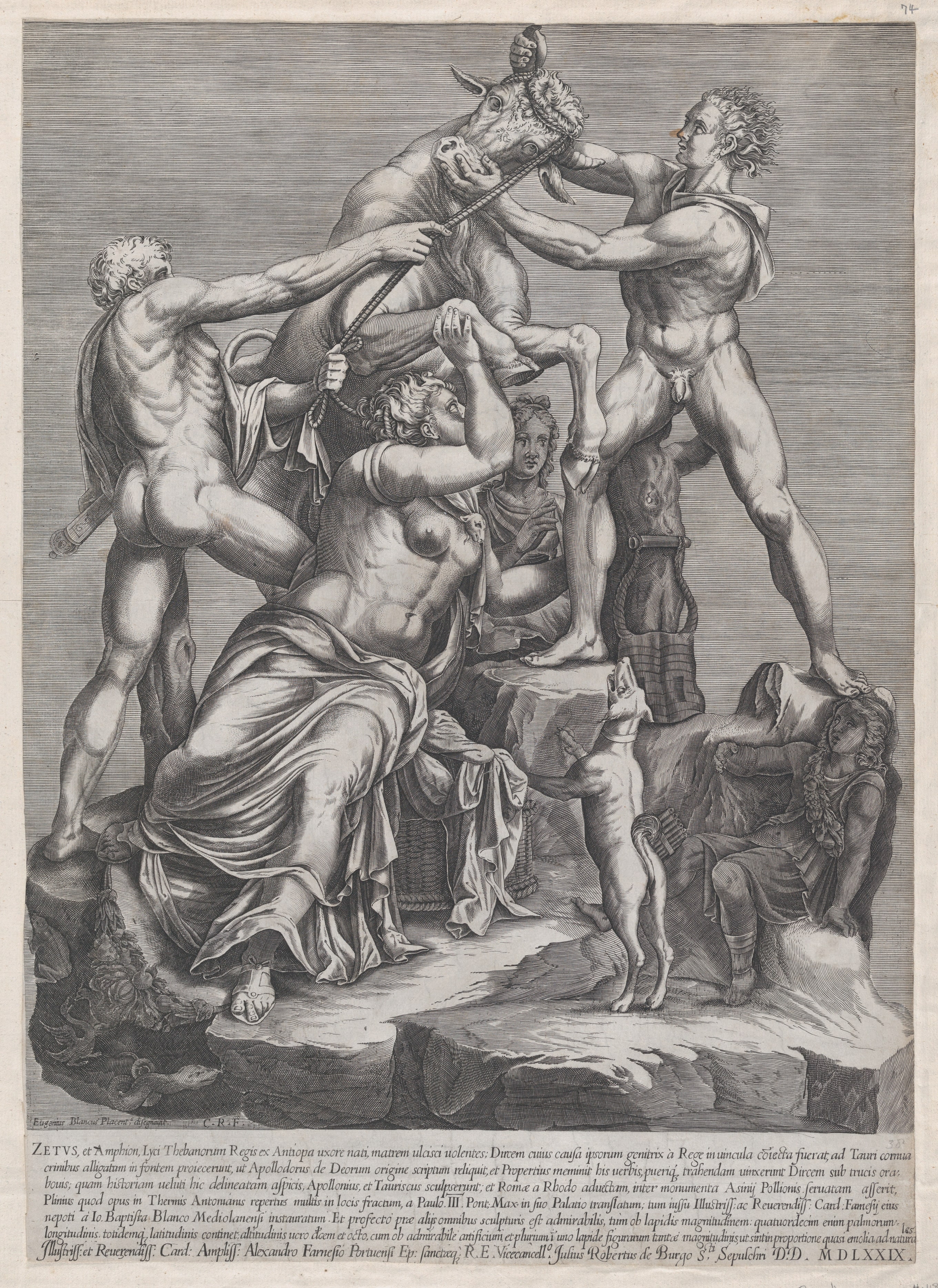 Speculum Romanae Magnificentiae: The Fate of Dirce