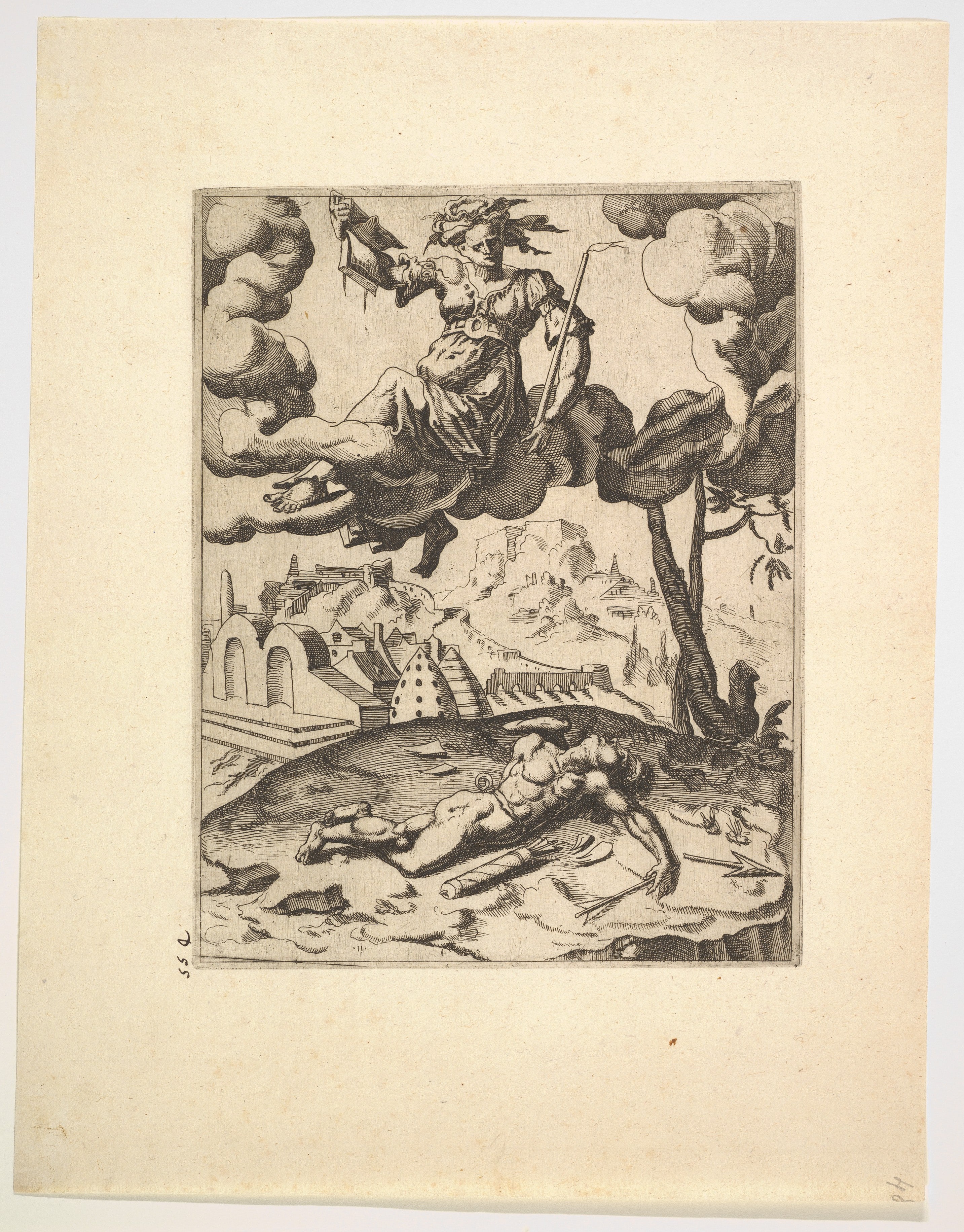 The Triumph of Chastity from The Triumphs of Petrarch
