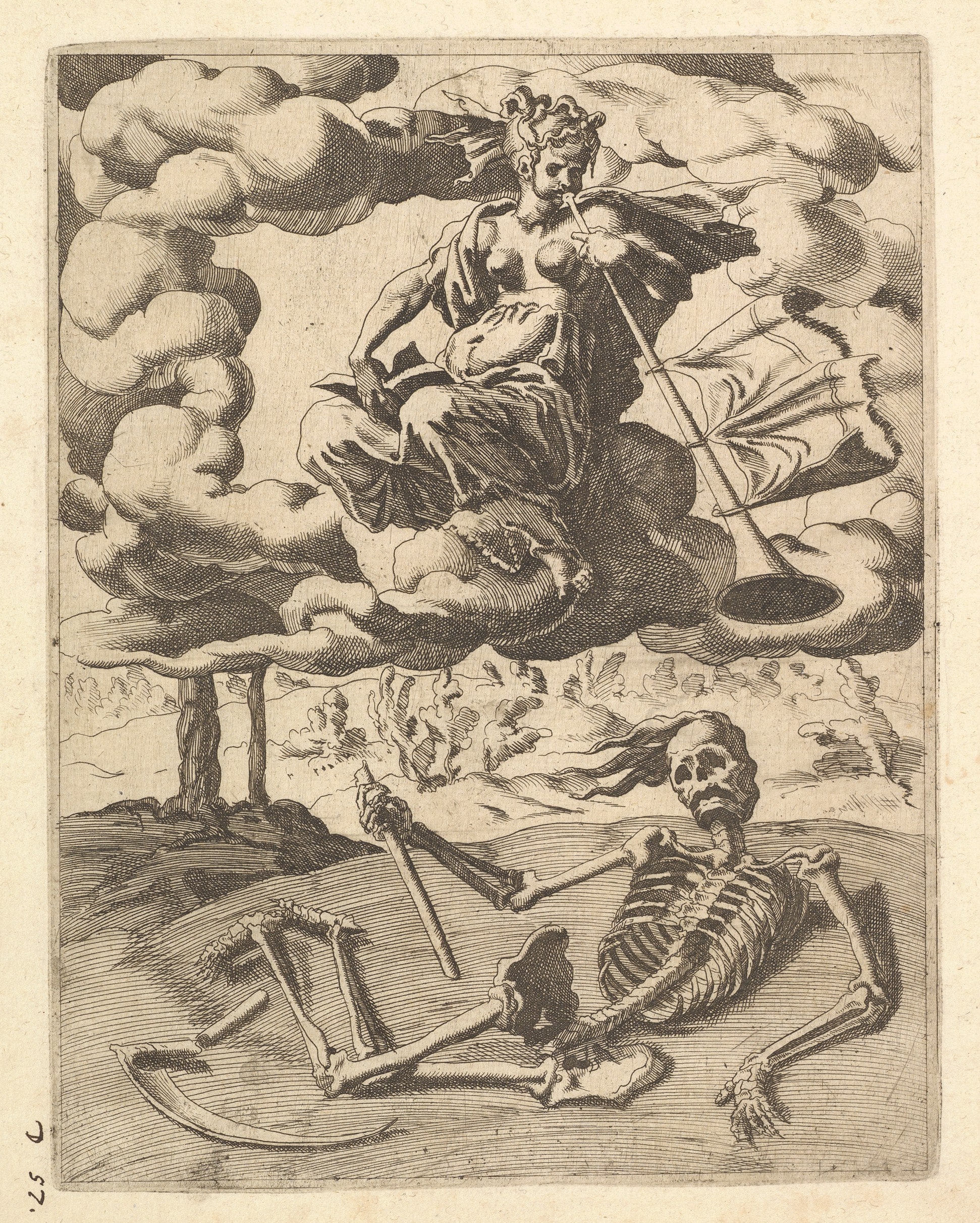 The Triumph of Fame from The Triumphs of Petrarch