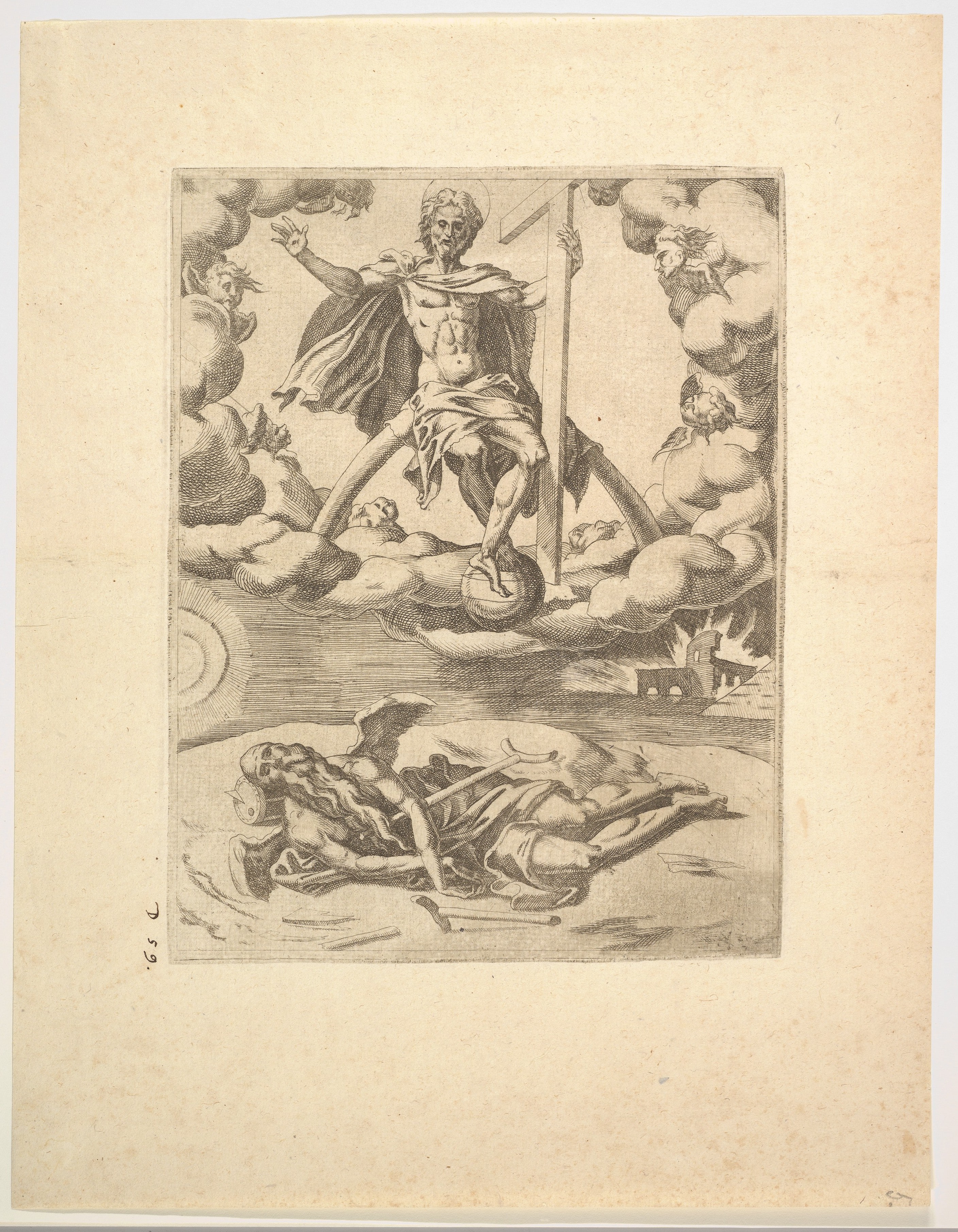 The Triumph of Divinity or Eternity from The Triumphs of Petrarch