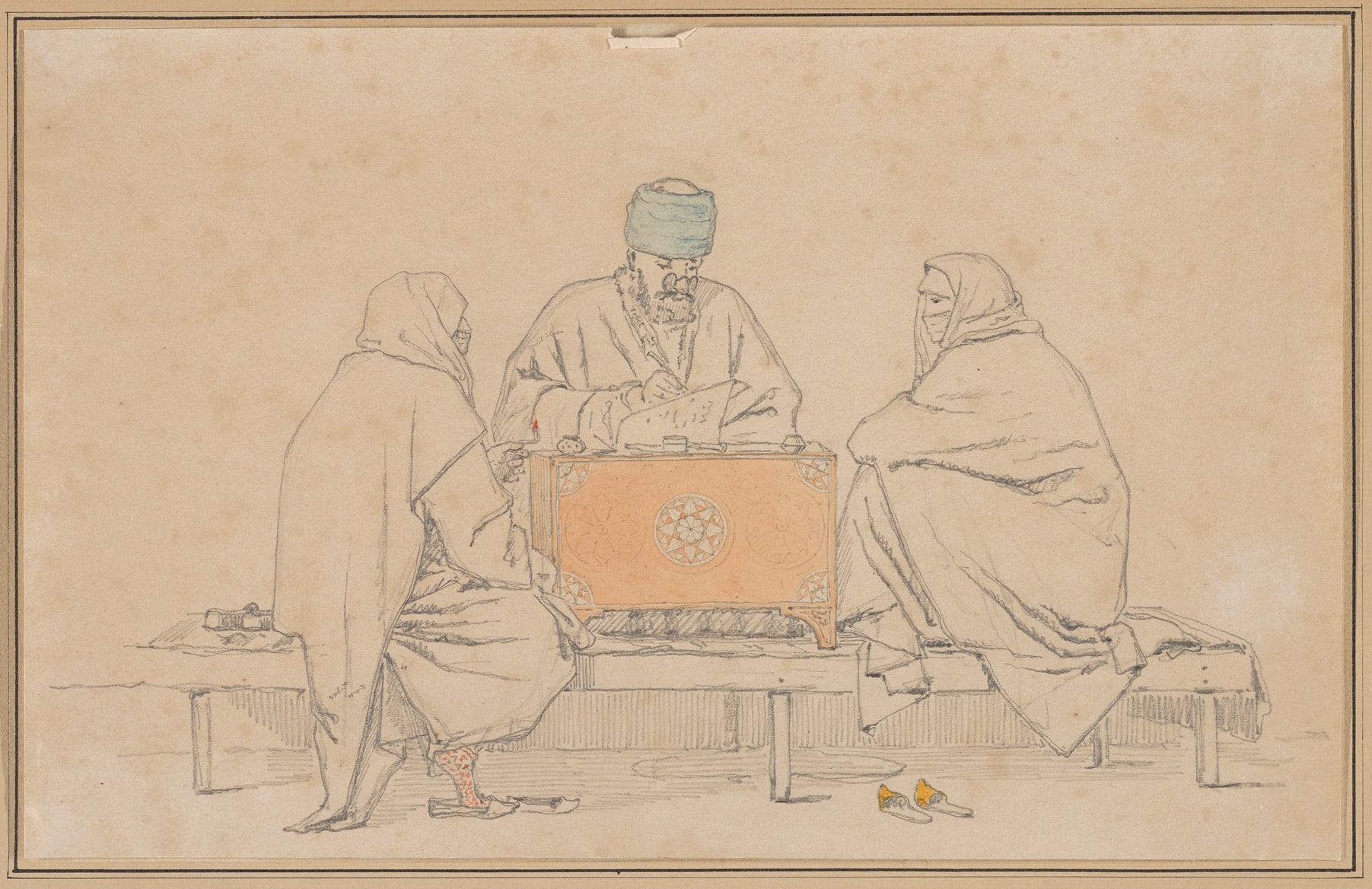 A Turkish Notary and Two Women