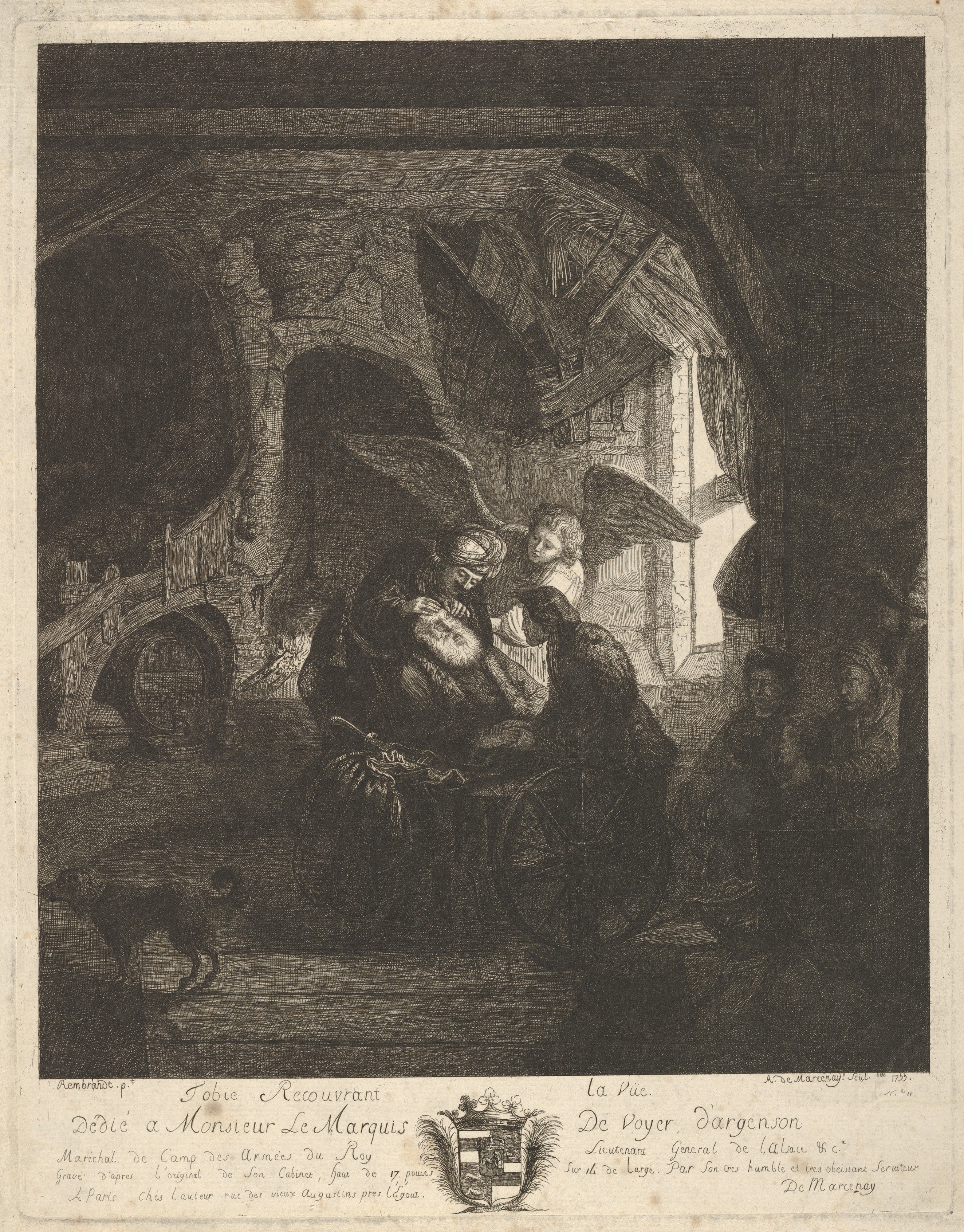 Tobias Returning Sight to His Father