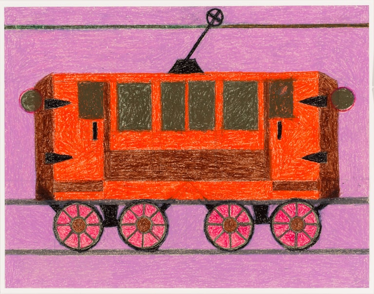Orange Trolley