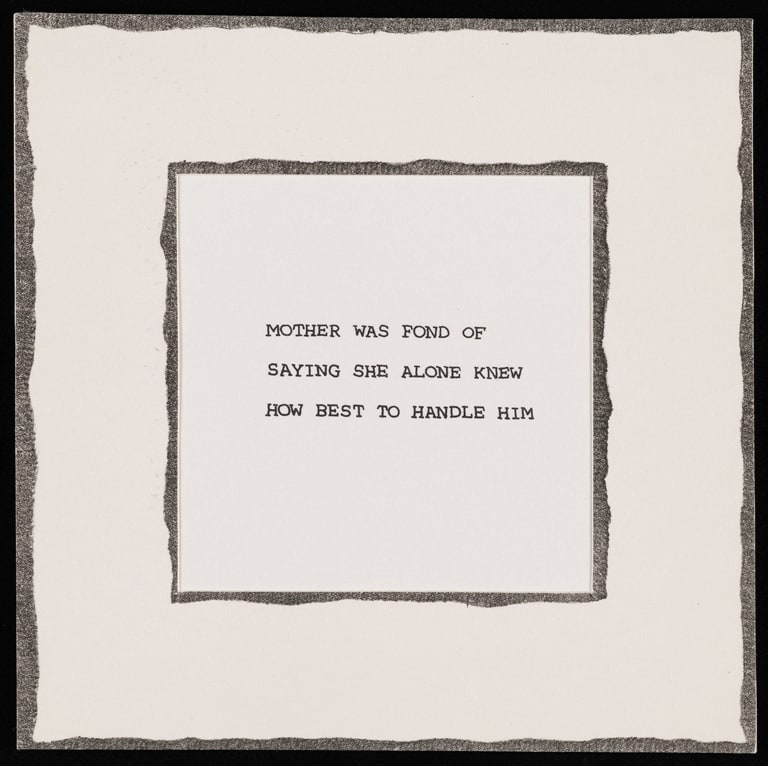 Untitled, from the suite Mother's Kisses