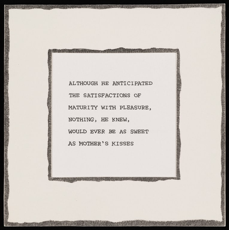 Untitled, from the suite Mother's Kisses