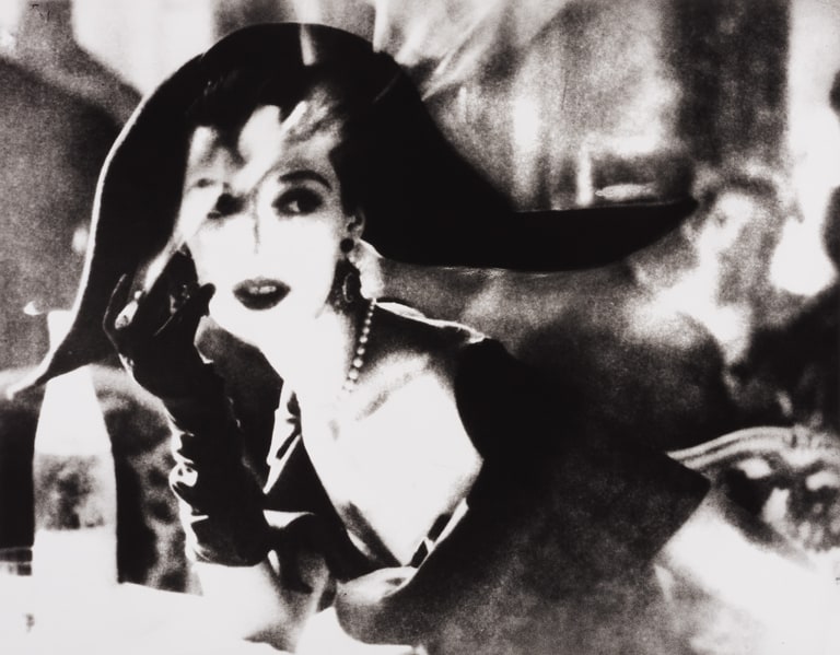 Dior Hat on Barbara Mullen, Harper's Bazaar