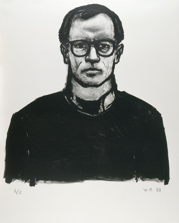 Self Portrait with Black Shirt