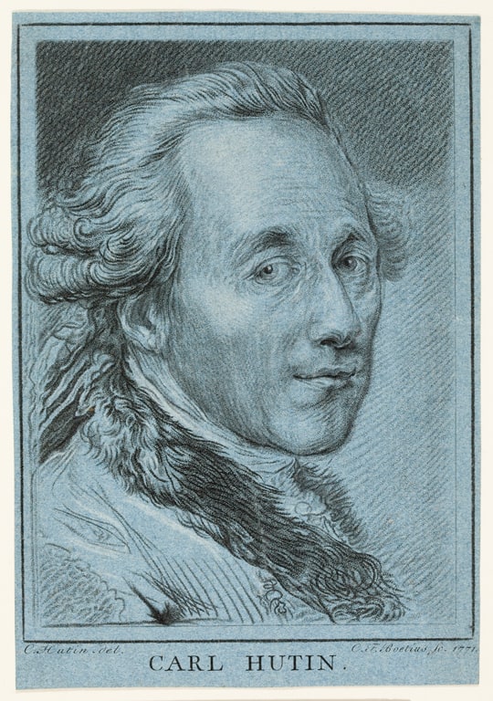 Portrait of Charles-Francois Hutin after a Self-Portait by Hutin