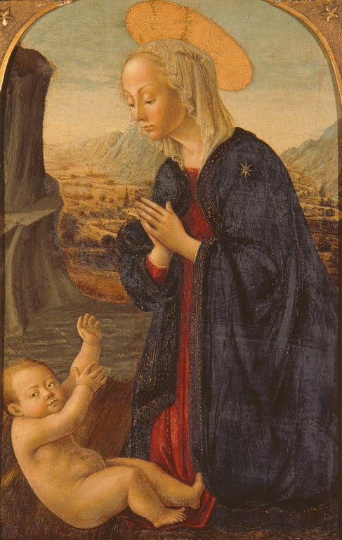 Madonna Adoring the Child