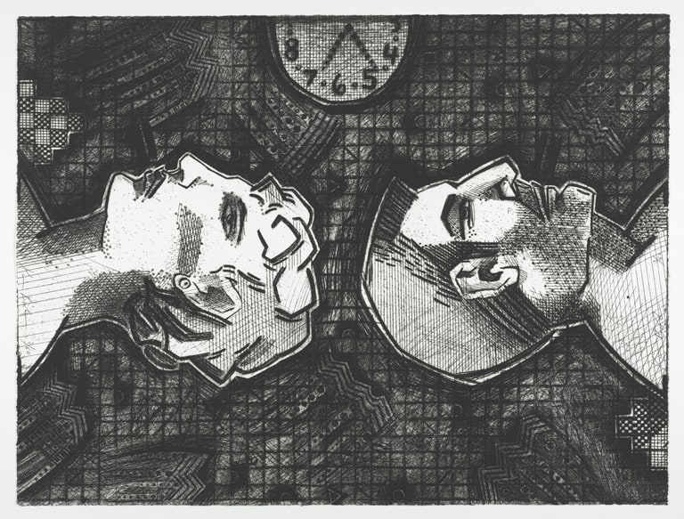 Fallout, from the portfolio Point of Departure: A Portfolio of Prints