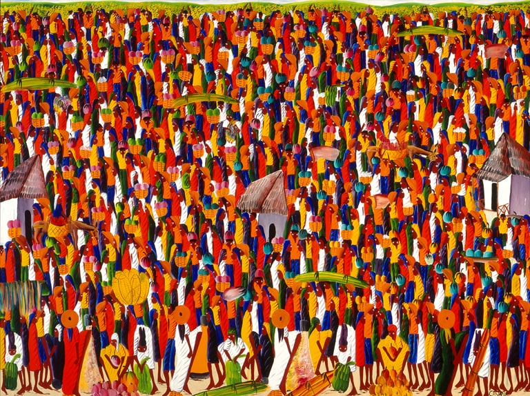 Crowded Market