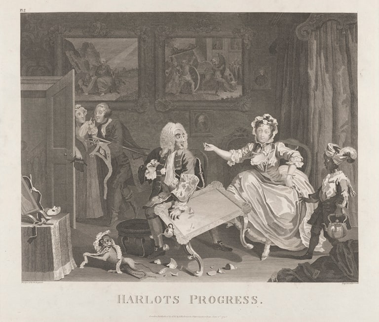 Harlot's Progress, plate I
