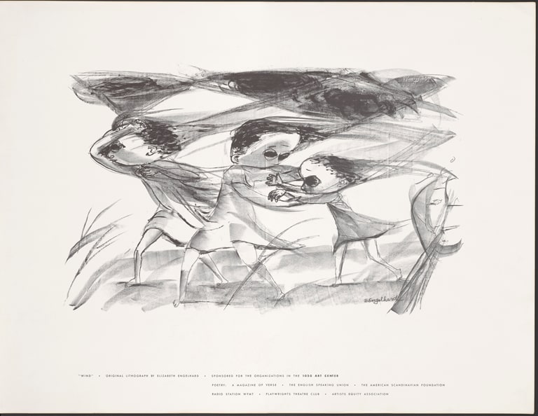 Wind, from the portfolio Improvisations 1954