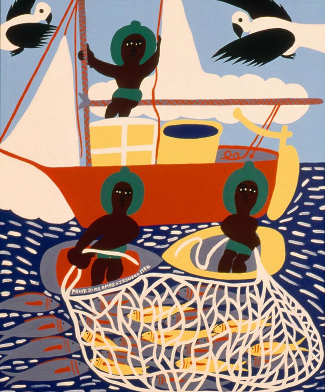 Untitled (Fishermen in Boat)