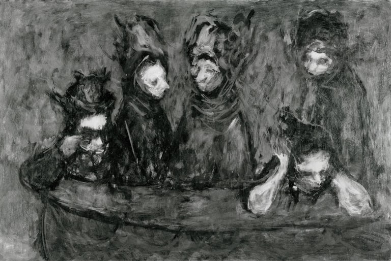 Five Figures in an Opera Box