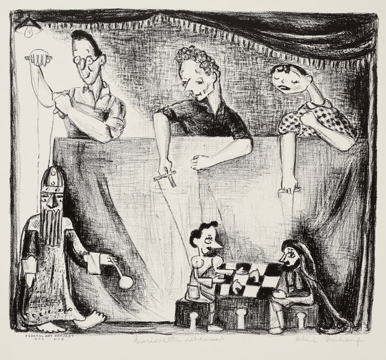 Marionette Rehearsal