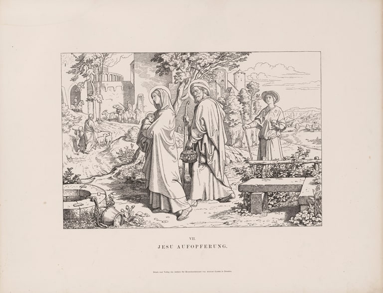 The Sacrifice of Jesus (Jesu Aufopferung), from the portfolio The Bethlehemitic Path (Der Bethlehemitische Weg)