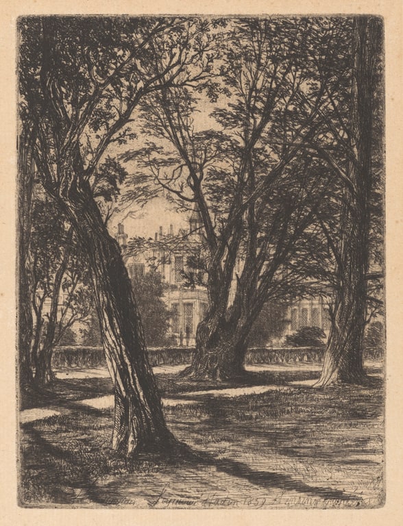 Kensington Gardens, No. I (small plate)