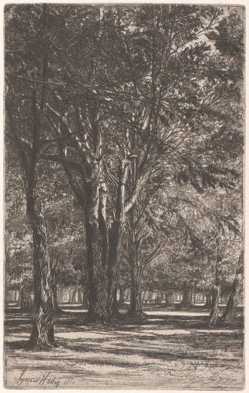 Kensington Gardens, No. II (large plate)