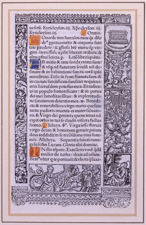Leaf from a Book of Hours