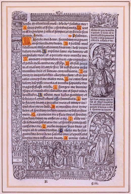 Leaf from a Book of Hours