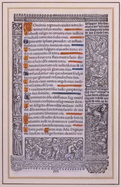 Leaf from a Book of Hours