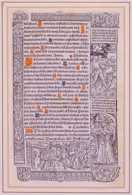 Leaf from a Book of Hours
