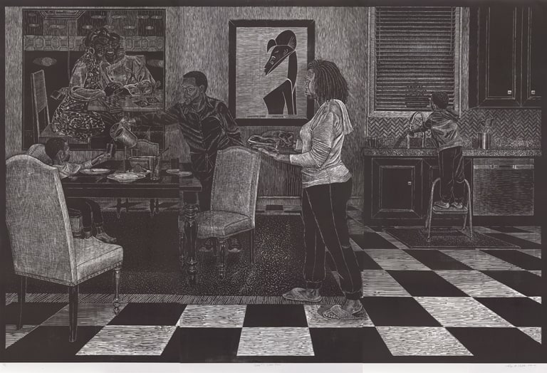 Scene 3: Dinner Time, from the series Carving Out Time